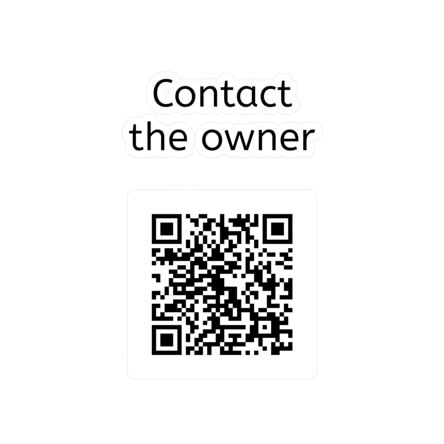 Sticker, Kiss-Cut Vinyl Decal