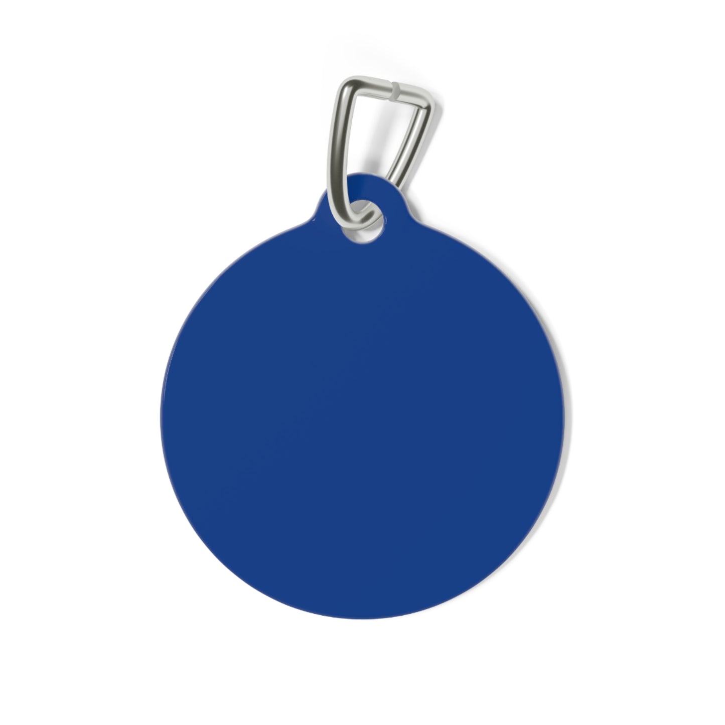 QR-Enabled Pet ID Tag — "Lost & Found" Smart Pet Tag with Secure QR Contact Form Blue