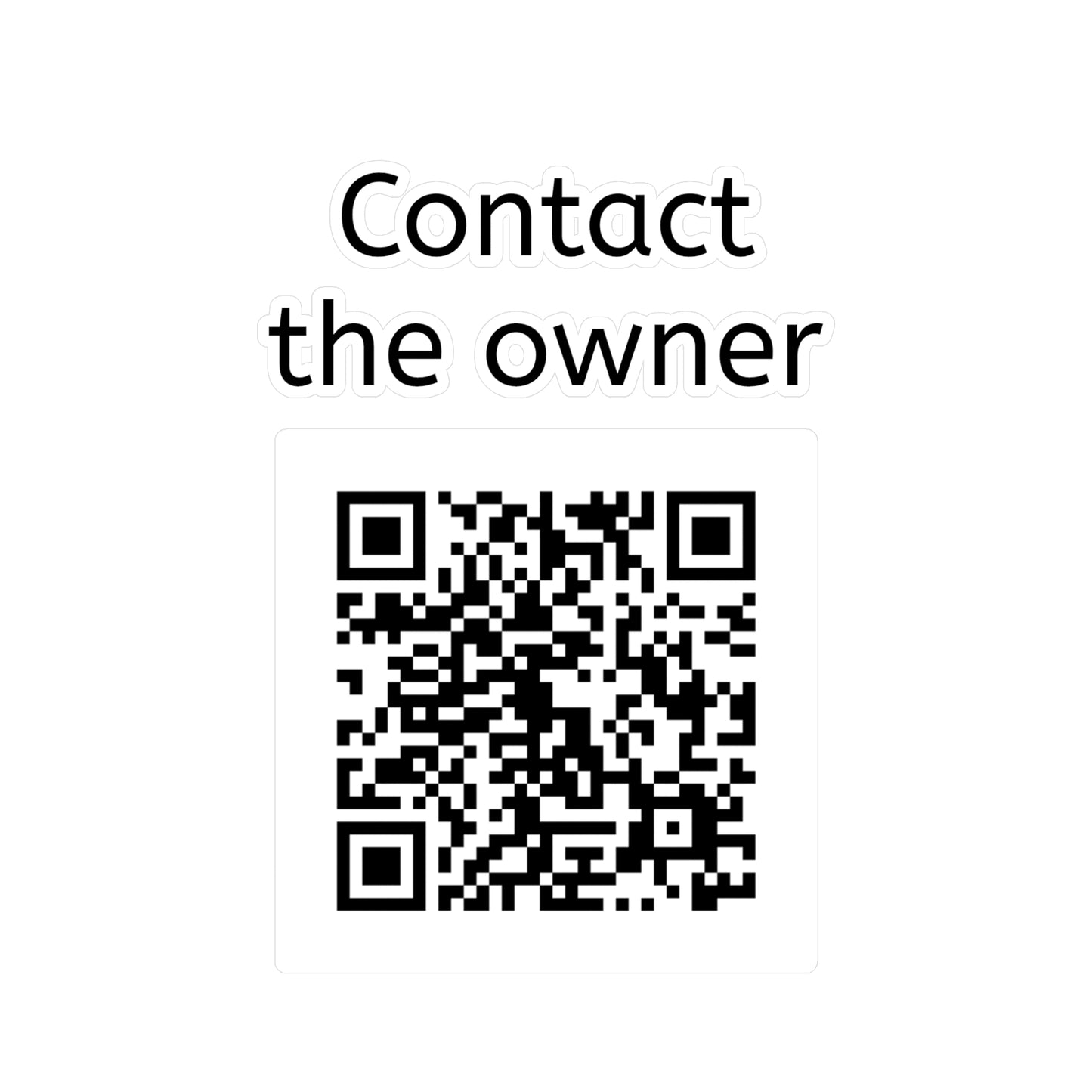 Sticker, Kiss-Cut Vinyl Decal