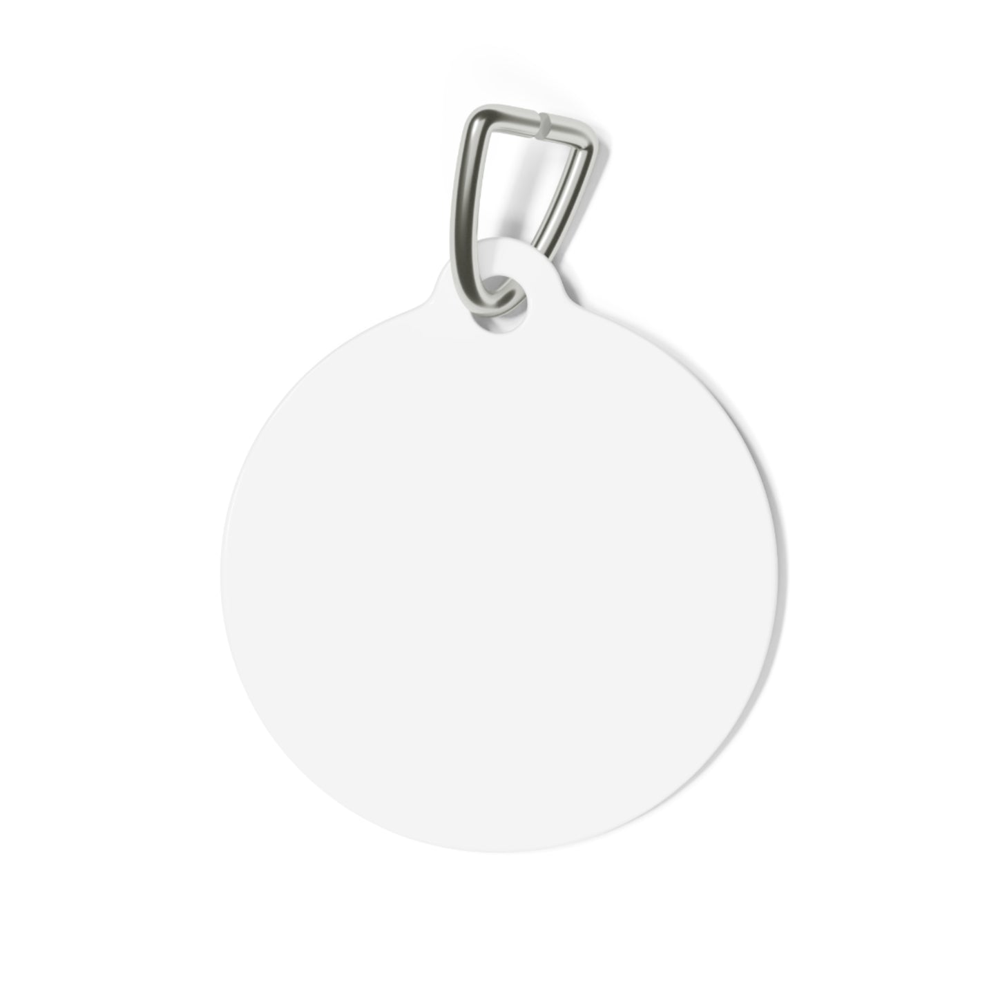 QR-Enabled Pet ID Tag — "Lost & Found" Smart Pet Tag with Secure QR Contact Form White