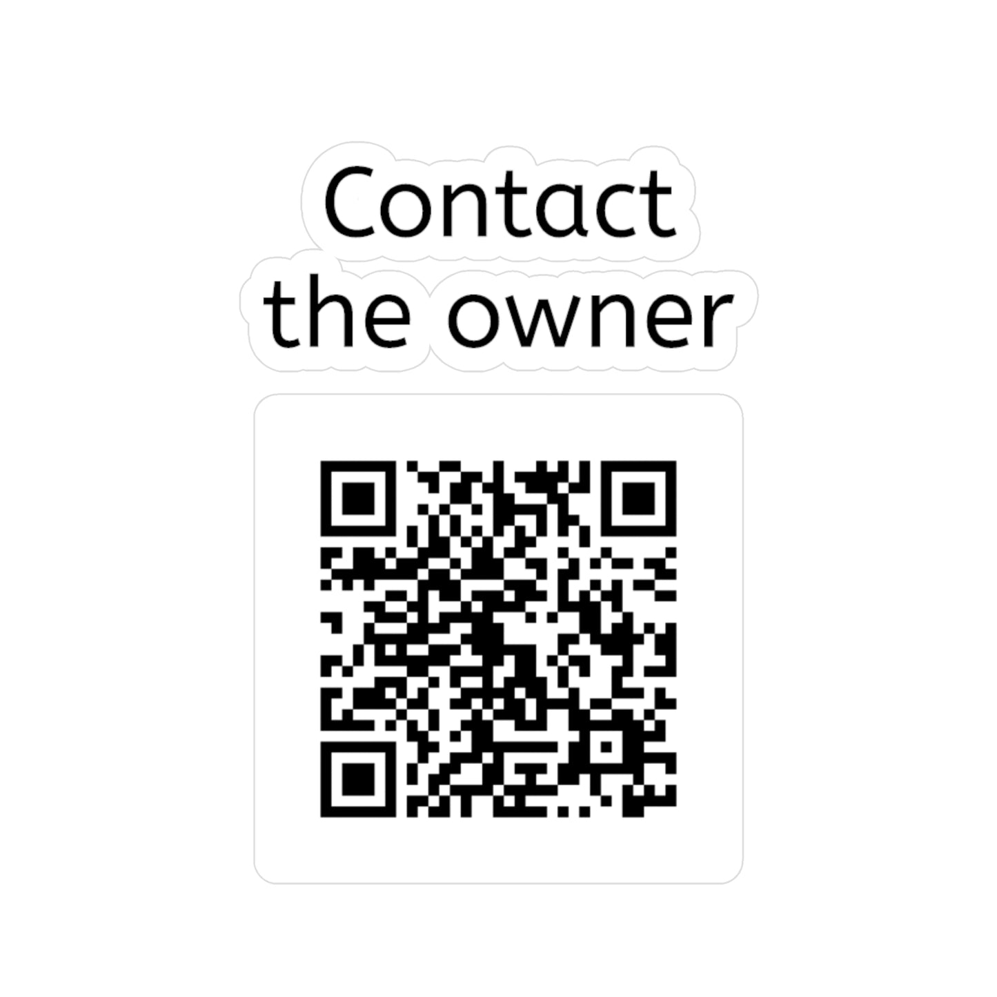 Sticker, Kiss-Cut Vinyl Decal