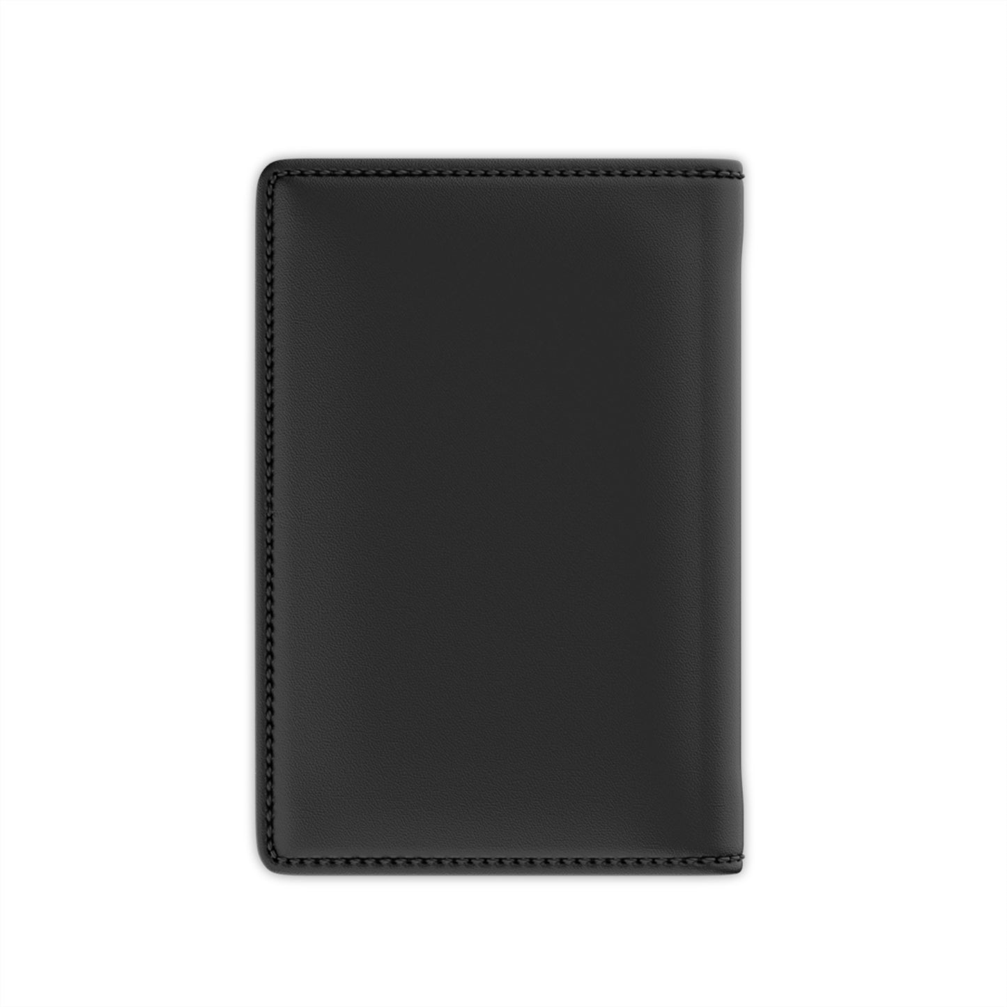 Passport Cover — Minimal QR 'Contact the Owner' Travel Passport Holder Blue