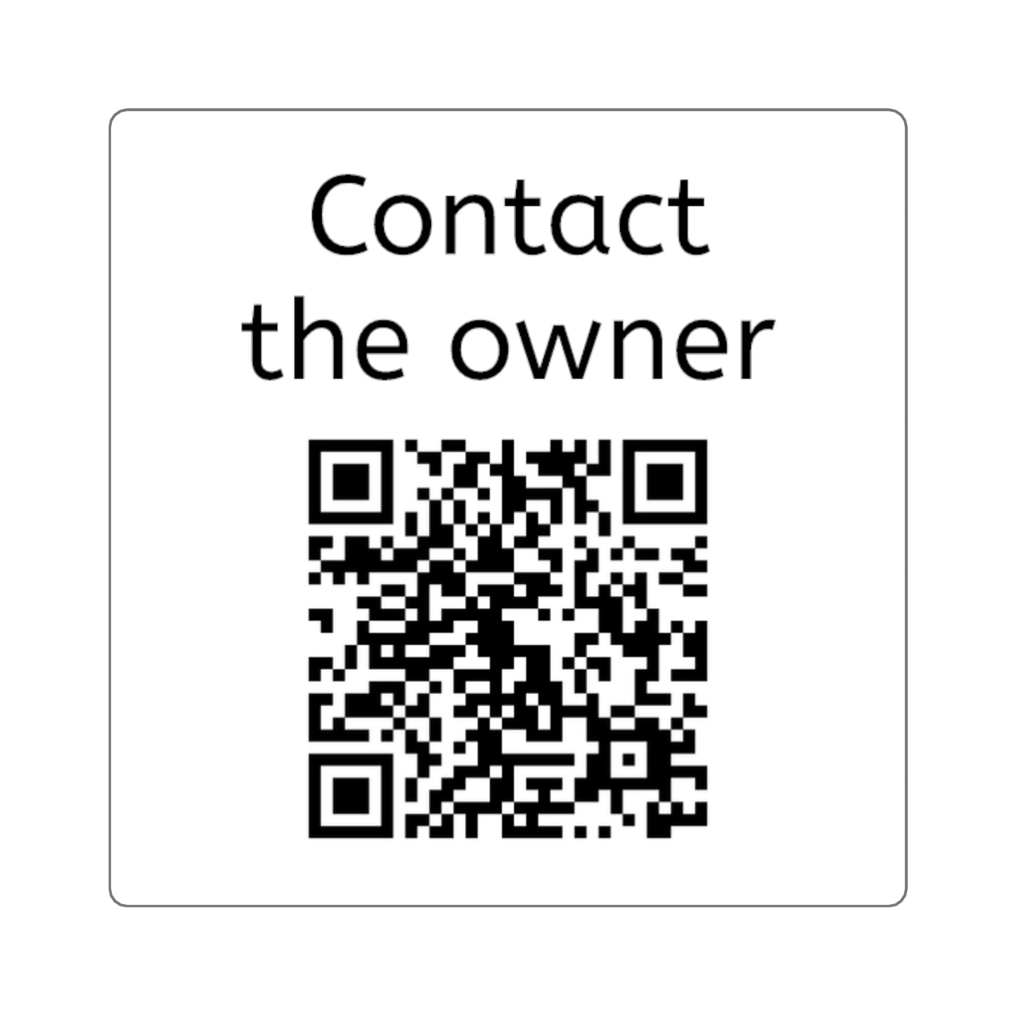 Square Sticker, Ideal for laptops, notebooks or phone cases.