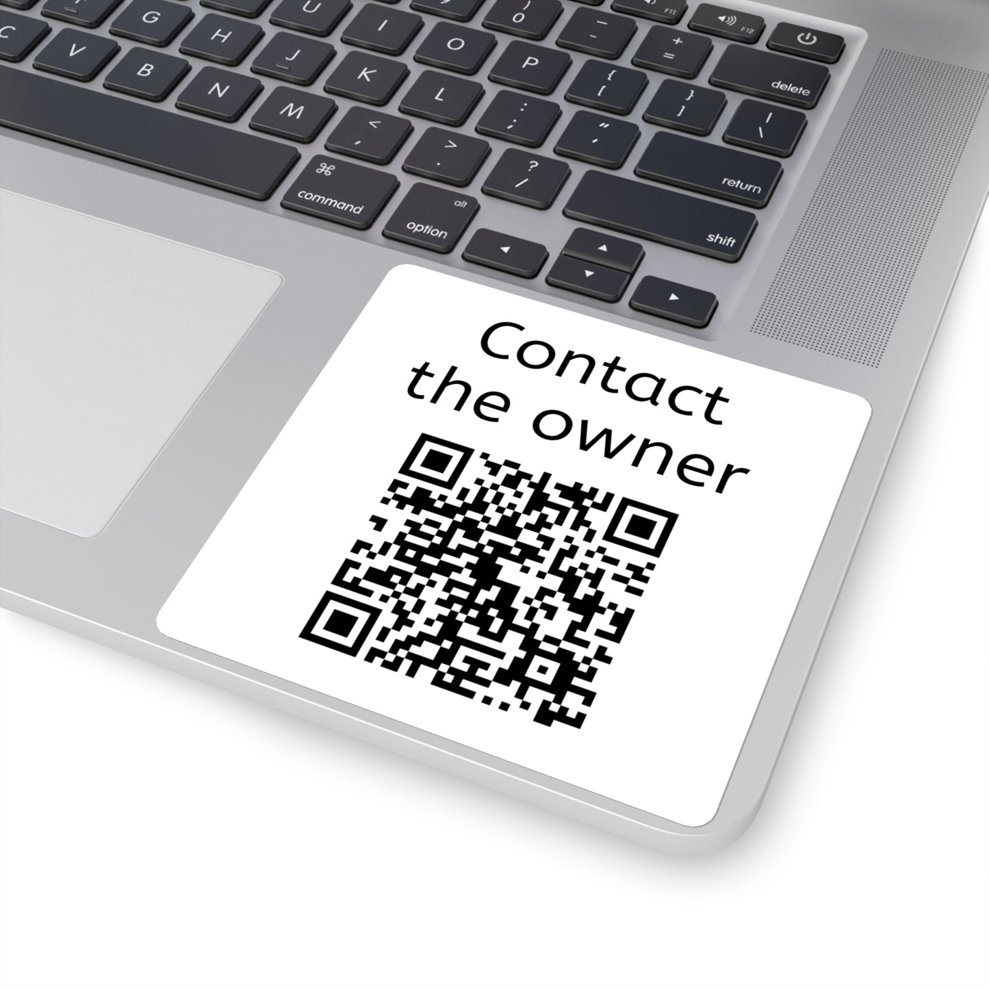 Square Sticker, Ideal for laptops, notebooks or phone cases.