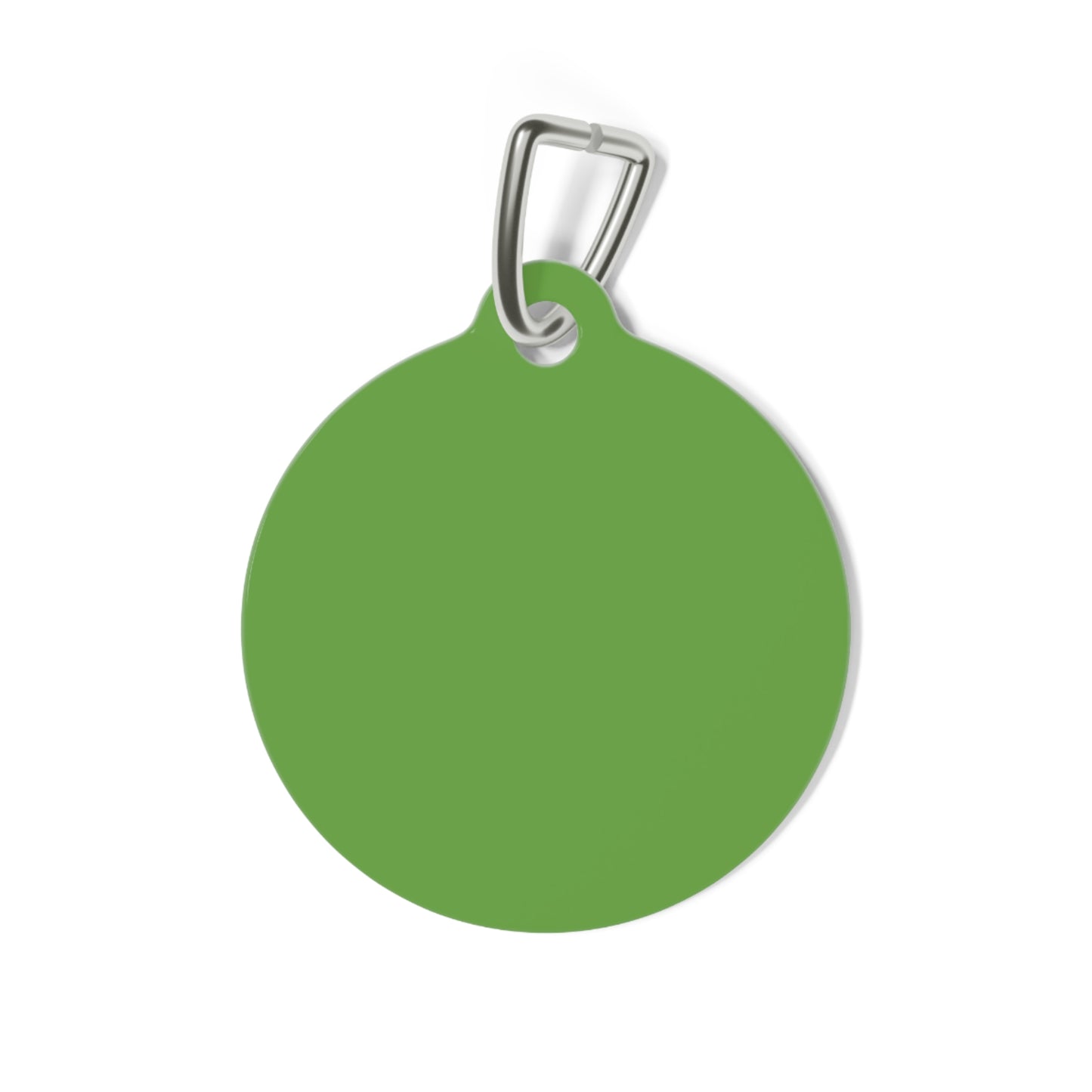 QR-Enabled Pet ID Tag — "Lost & Found" Smart Pet Tag with Secure QR Contact Form Green