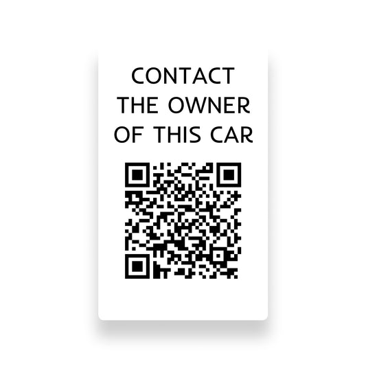 Car windshield inside application sticker